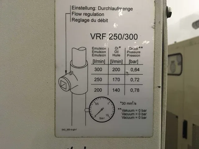 Knoll vrf 250/1200 coolant filter machine - afbeelding 8 van  8