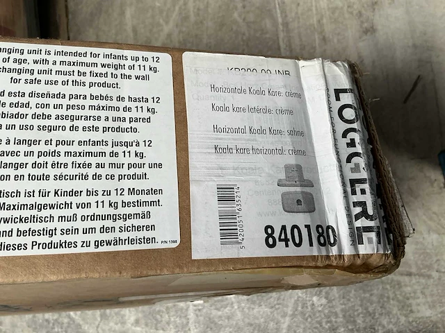 Koala karr baby verzorging/verschonings unit - afbeelding 4 van  4