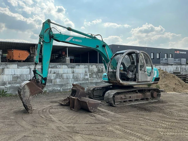 Kobelco - sk100 - rupsgraafmachine - afbeelding 1 van  16