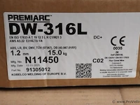 Kobelco mig/mag lasdraad type premiarc dw-316l - 1,2mm - 15kg - afbeelding 2 van  2
