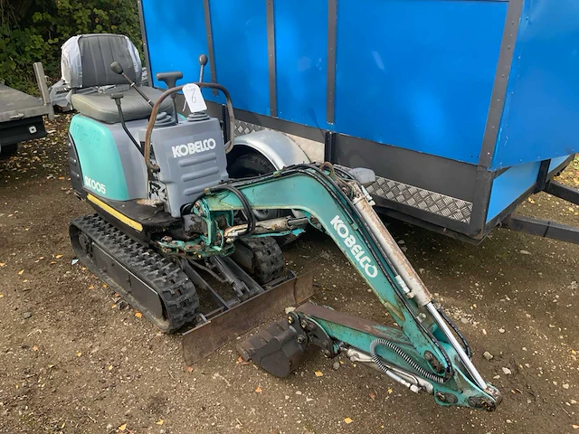 Kobelco minigraafmachine - afbeelding 1 van  6