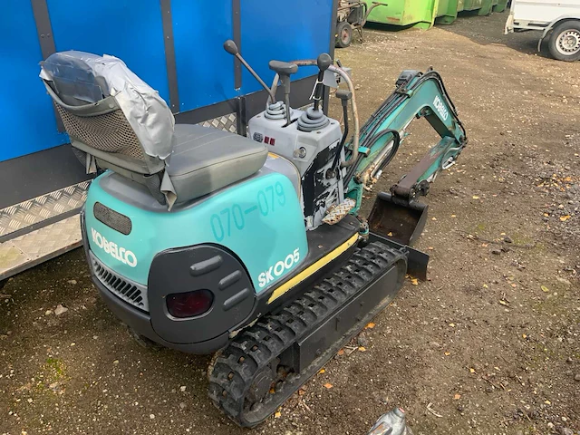 Kobelco minigraafmachine - afbeelding 3 van  6