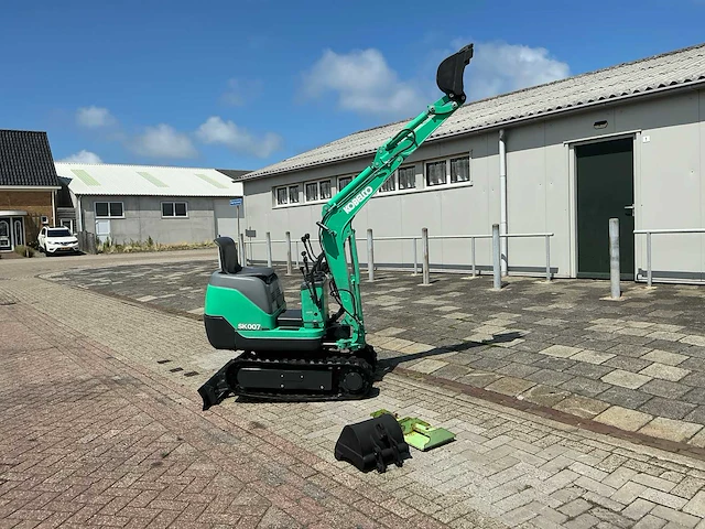 Kobelco sk007 minigraafmachine - afbeelding 3 van  20