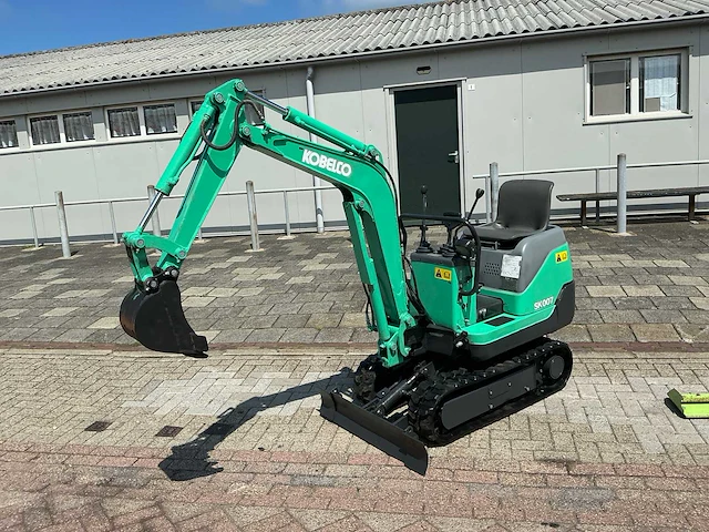 Kobelco sk007 minigraafmachine - afbeelding 12 van  20