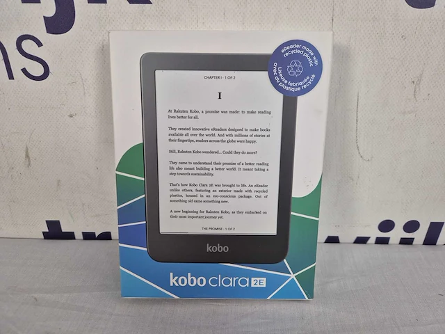 Kobo clara 2e - e-reader - 6 inch - 16gb - luisterboeken - blauw - afbeelding 2 van  2