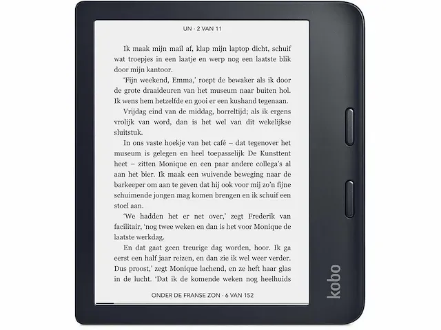 Kobo e-reader libra 2 black - afbeelding 1 van  1