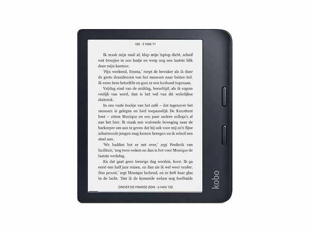 Kobo libra 2 - e-reader - 7 inch - 32gb - luisterboeken - zwart - afbeelding 1 van  2