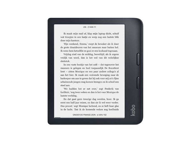 Kobo libra 2 - e-reader - 7 inch - 32gb - luisterboeken - zwart - afbeelding 1 van  2