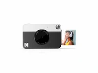 Kodak printomatic 2 x 3 inch digitale instant print camera afdrukken in kleur op zink papier zwart - afbeelding 2 van  5