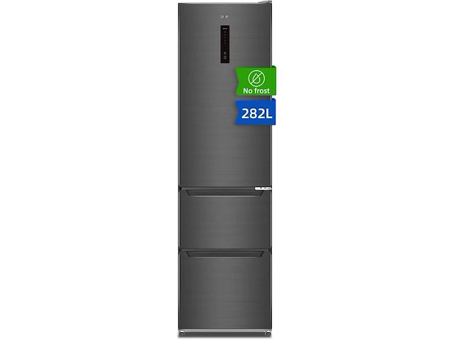 Koel-vries combinatie 282 liter chiq - afbeelding 1 van  5