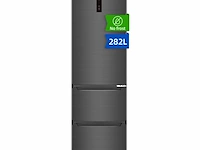 Koel-vries combinatie 282 liter chiq - afbeelding 1 van  5