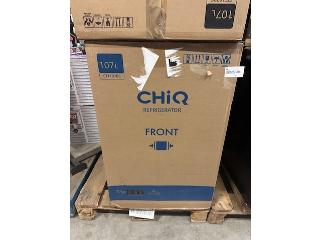 Koel-vriescombinatie 107 liter chiq, ctt107bc - afbeelding 2 van  2