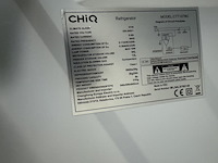 Koel-vriescombinatie 107 liter chiq, ctt107bc - afbeelding 3 van  4