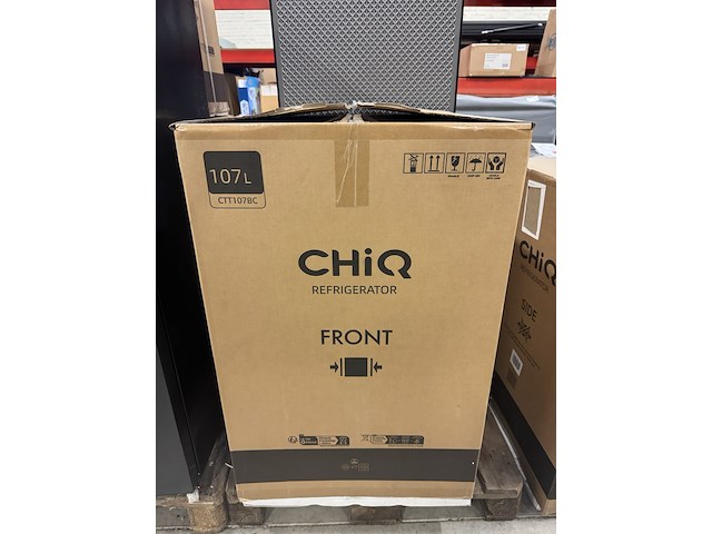 Koel-vriescombinatie 107 liter chiq, ctt107bc - afbeelding 2 van  2