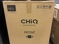 Koel-vriescombinatie 107 liter chiq, ctt107bc - afbeelding 2 van  2