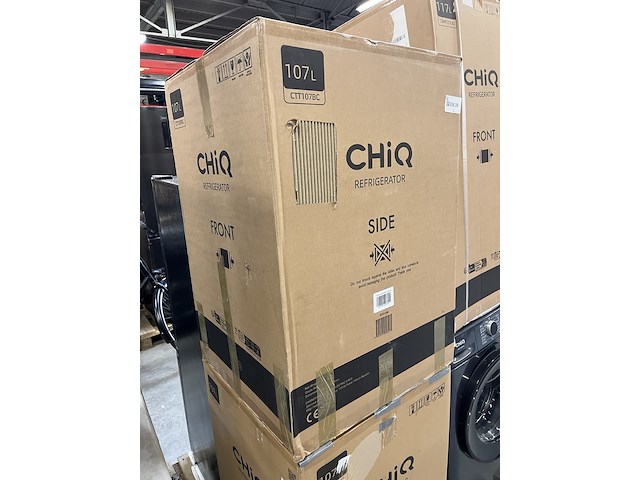 Koel-vriescombinatie 107 liter chiq, ctt107bc - afbeelding 2 van  2