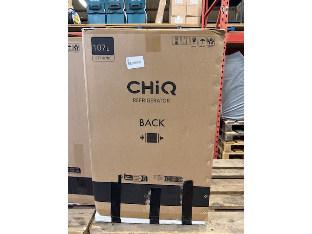 Koel-vriescombinatie 107 liter chiq, ctt107bc - afbeelding 3 van  3