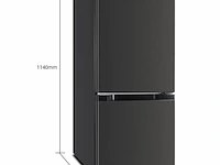 Koel-vriescombinatie 117 liter, chiq, cbm117l42 - afbeelding 2 van  6