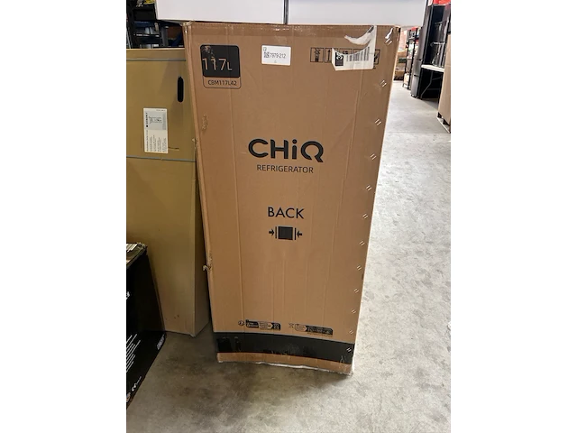 Koel-vriescombinatie 117 liter chiq, cbm117l42 - afbeelding 3 van  4