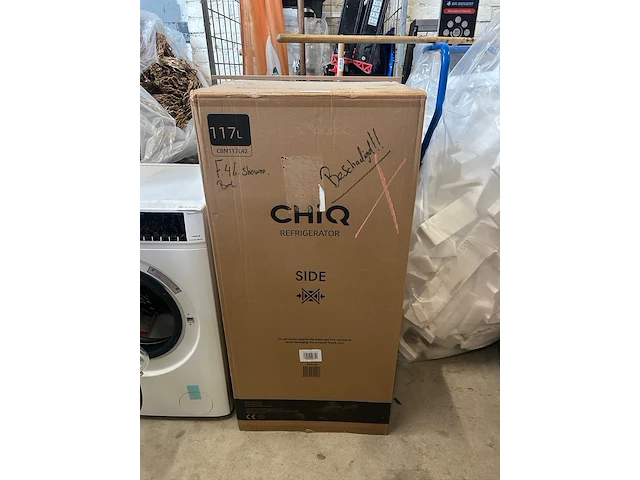 Koel-vriescombinatie 117 liter chiq, cbm117l42 - afbeelding 3 van  4
