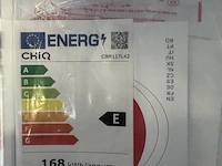 Koel-vriescombinatie 117 liter chiq, cbm117l42 - afbeelding 4 van  4