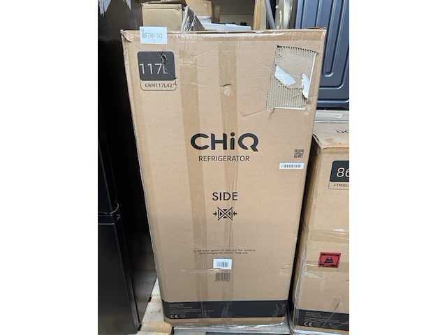 Koel-vriescombinatie 117 liter chiq, cbm117l42 - afbeelding 3 van  3