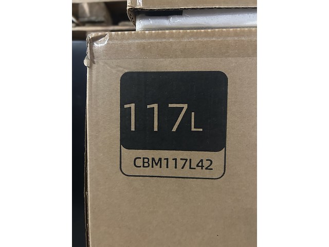 Koel-vriescombinatie 117 liter chiq, cbm117l42 - afbeelding 4 van  4