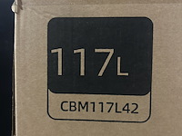 Koel-vriescombinatie 117 liter chiq, cbm117l42 - afbeelding 4 van  4