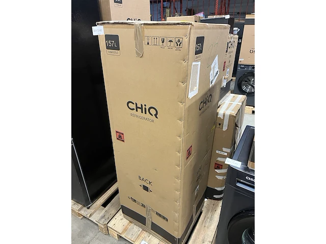 Koel-vriescombinatie 157 liter chiq, cbm157lc - afbeelding 2 van  3