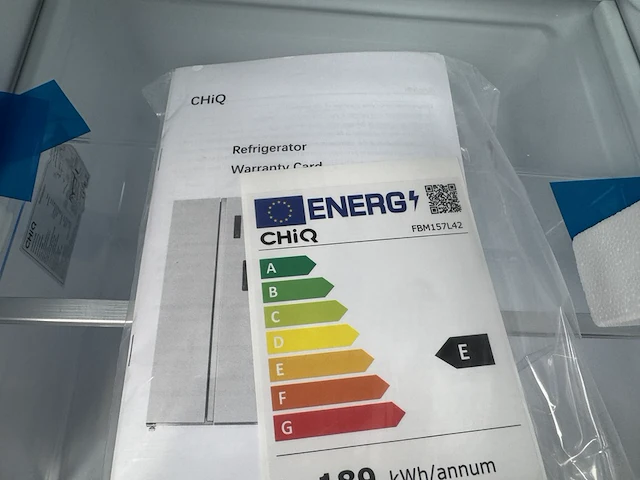 Koel-vriescombinatie 157 liter chiq, fbm157l42 - afbeelding 4 van  4