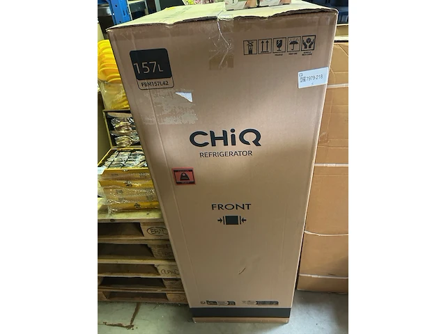 Koel-vriescombinatie 157 liter chiq, fbm157l42 - afbeelding 3 van  4