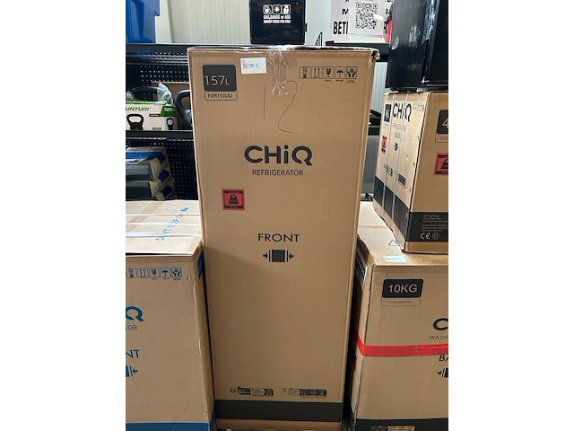 Koel-vriescombinatie 157 liter chiq, fbm157l42 - afbeelding 3 van  4