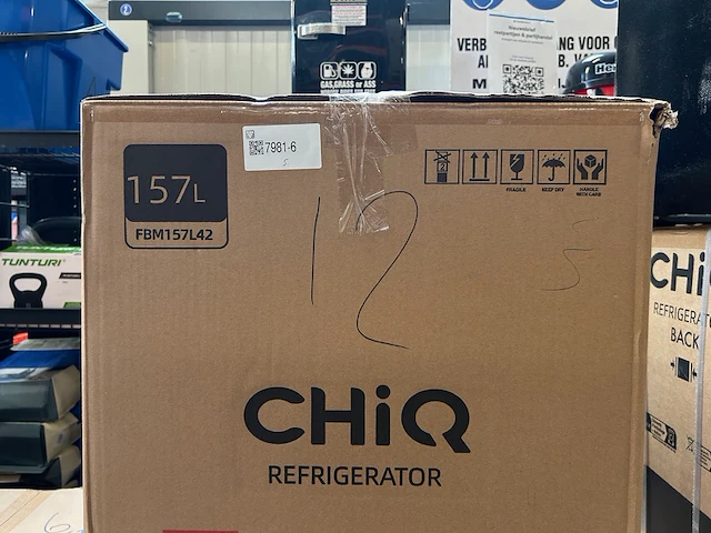 Koel-vriescombinatie 157 liter chiq, fbm157l42 - afbeelding 4 van  4