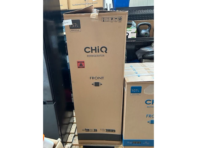 Koel-vriescombinatie 157 liter chiq, fbm157l42 - afbeelding 3 van  4