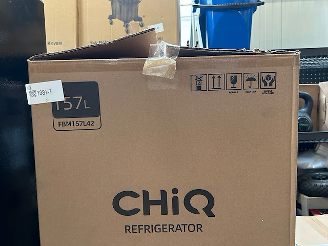 Koel-vriescombinatie 157 liter chiq, fbm157l42 - afbeelding 4 van  4