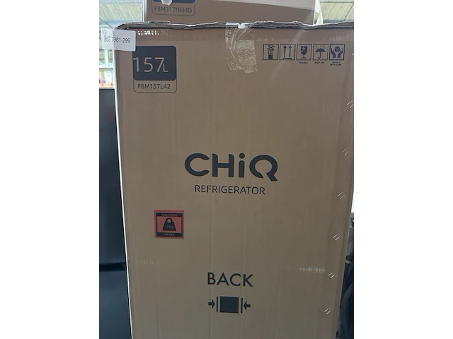 Koel-vriescombinatie 157 liter chiq, fbm157l42 - afbeelding 3 van  3