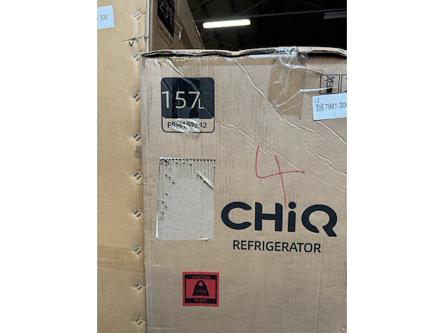 Koel-vriescombinatie 157 liter chiq, fbm157l42 - afbeelding 3 van  3