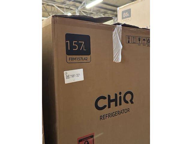 Koel-vriescombinatie 157 liter chiq, fbm157l42 - afbeelding 3 van  3