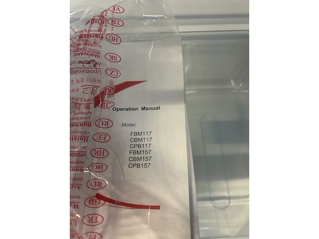 Koel-vriescombinatie 157 liter chiq, fbm157l42 - afbeelding 8 van  10