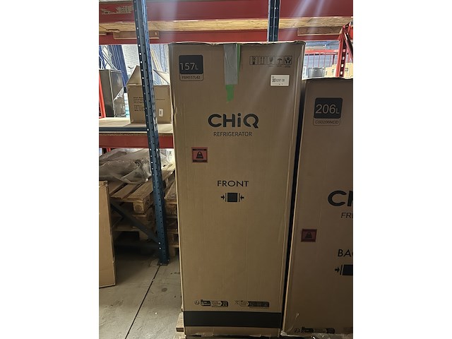 Koel-vriescombinatie 157 liter chiq, fbm157l42 - afbeelding 3 van  5