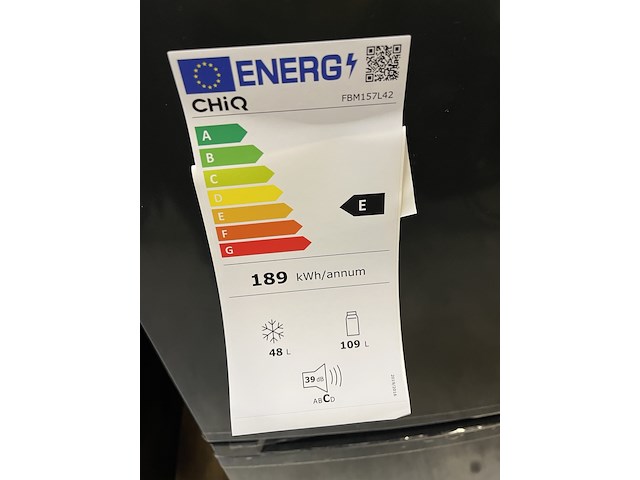 Koel-vriescombinatie 157 liter chiq, fbm157l42 - afbeelding 6 van  6