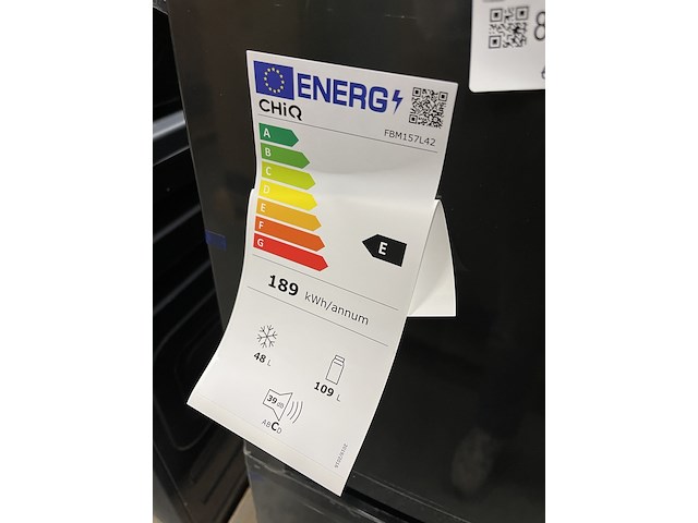 Koel-vriescombinatie 157 liter chiq, fbm157l42 - afbeelding 7 van  7