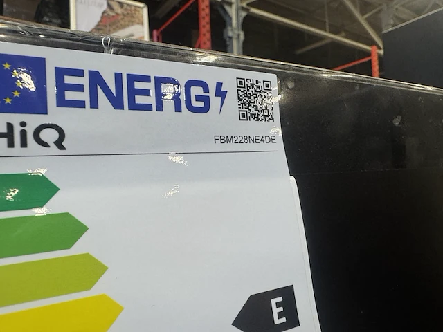 Koel-vriescombinatie 231 liter chiq, fbm228ne4de - afbeelding 4 van  5