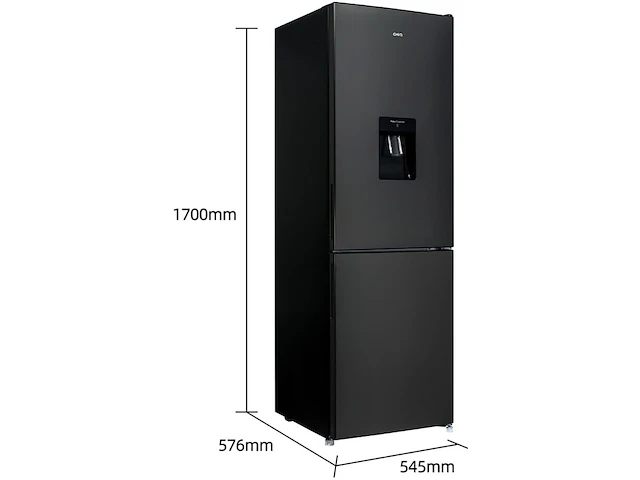 Koel-vriescombinatie 231 liter chiq, fbm228ne4de - afbeelding 3 van  5
