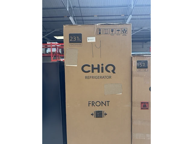 Koel-vriescombinatie 231 liter chiq, fbm228ne4de - afbeelding 3 van  3