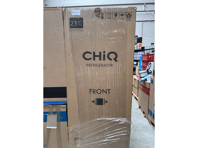 Koel-vriescombinatie 231 liter chiq, fbm228ne4de - afbeelding 3 van  3