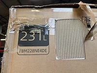 Koel-vriescombinatie 231 liter chiq, fbm228ne4de - afbeelding 4 van  4