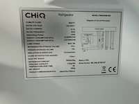 Koel-vriescombinatie 231 liter chiq, fbm228ne4de - afbeelding 5 van  5
