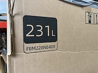Koel-vriescombinatie 231 liter chiq, fbm228ne4de - afbeelding 4 van  4