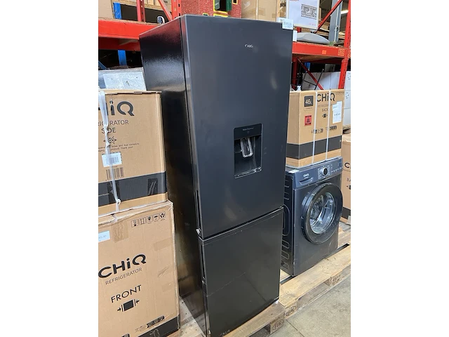 Koel-vriescombinatie 231 liter chiq, fbm228ne4de - afbeelding 3 van  4